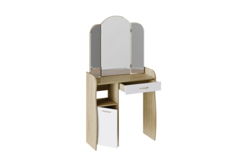 Туалетный стол София Т1 дуб сонома / белый