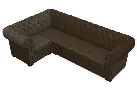 Угловой Диван Мишель/Разные Цвета Ш-2870 х Г-1930/2400 х В-800 мм