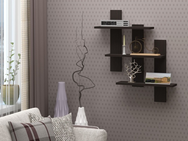 Полка Настенная №2/Разные Цвета