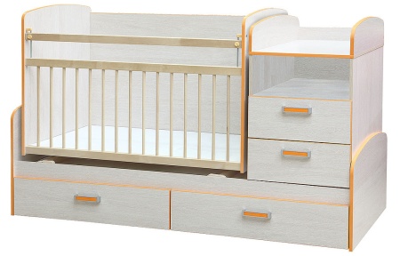 Кровать Трансформер Мальта Дуб Атланта/Ш-1830 х Г-755 х В-1075 мм