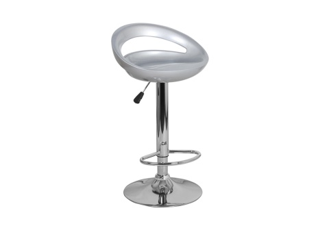 Стул барный Диско серебро